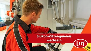 Lely Astronaut A5  Zitzengummi aus Silikon wechseln [upl. by Akcinat]