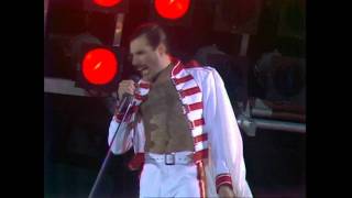 Queen  We Will Rock You Live at Wembley 11071986 [upl. by Friedrick559]