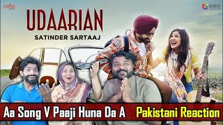 Udaarian by Satinder Sartaaj  Pakistani Reaction [upl. by Alegre904]