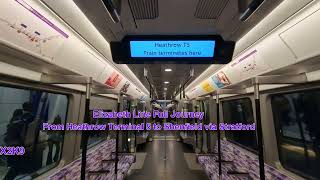 Exploring The Elizabeth Line from Heathrow to Bond Street [upl. by Anasxor446]