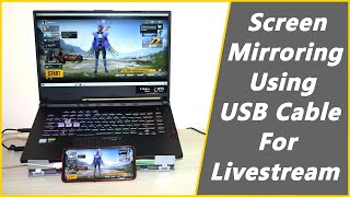 How To Mirror Android To PC With Audio  No Delay  No Watermark  Live Stream and Recording [upl. by Squires]