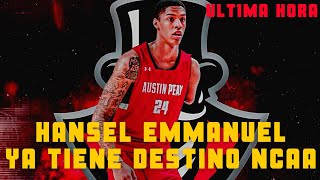 HANSEL EMMANUEL YA TIENE DESTINO EN LA NCAA  AUSTIN PEAY [upl. by Eitten336]