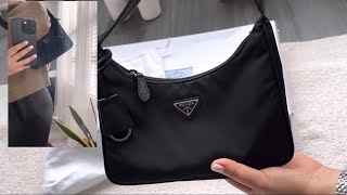 1 Year Quality Review of Prada 2000 Re edition Nylon Mini Bag [upl. by Elconin]