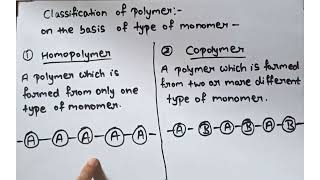 What is Homopolymer and Copolymer with example 2 part [upl. by Anirac]