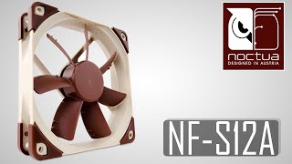 Noctua NFS12A Lüfter Unboxing Deutsch [upl. by Maloney7]