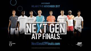 Next Gen ATP Stars Ready To Carve Up The Court In Milan [upl. by Kissiah661]