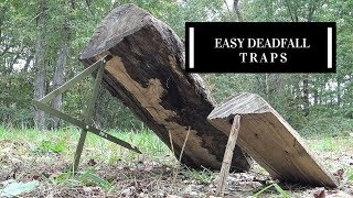 The Simplest Deadfall Traps You Will Ever Use [upl. by Weisler518]