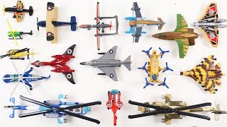 Learning Types of Helicopters Planes and Jets for Kids children Toddlers babies  Educational Toys [upl. by Mackoff]