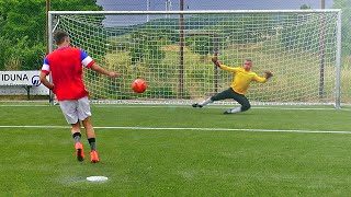 How To Shoot A Penalty Like Pirlo Totti amp Zidane  Panenka Tutorial [upl. by Kenneth220]