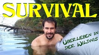 24H SURVIVAL TRAINING  ÜBERLEBEN IN DER WILDNIS [upl. by Rhianna71]