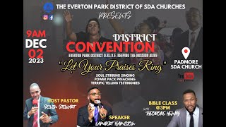 District Convention Sabbath Morning Service  Padmore SDA Church  December 2nd 2023 [upl. by Korrie104]