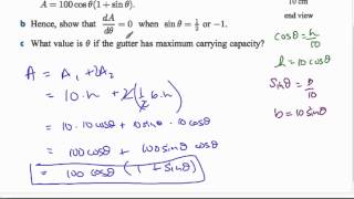 IB  Optimisation and Trig [upl. by Hwu]