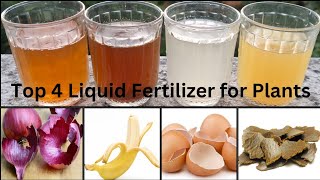 Top 4 Organic Liquid Fertilizer for Rooftop Garden Plants [upl. by Attenaj]