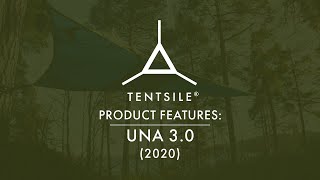 Tentsile UNA 1Person Hammock Tree Tent Features Overview [upl. by Andonis71]