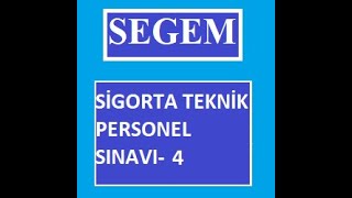 Segem Teknik Personel Sınavı4 [upl. by Fari]