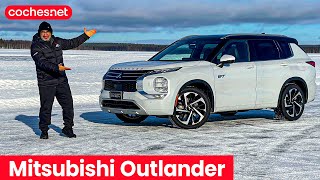 Mitsubishi Outlander 2024  Primera Prueba  First Test  Review en español  cochesnet [upl. by Neenahs]