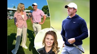 Rory McIlroy only has ‘professional relationship’ with CBS reporter Amanda Balionis gr7a3lf [upl. by Iatnohs501]