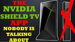 THE NVIDIA SHIELD TV APP  WHY THIS APP IS AWESOME [upl. by Galatia]