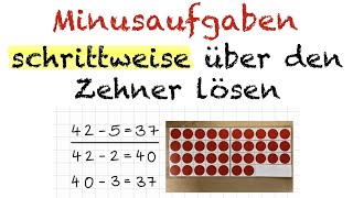 ZEHNERÜBERGANG RICHTIG rechnen  Plus bis 100 mit einstelligen Zahlen Teil 3 [upl. by Darcie467]