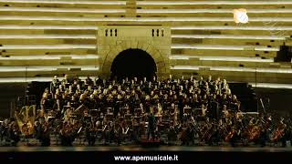 Arena di Verona 2023 selezione video dal galà del Teatro alla Scala con Riccardo Chailly 31 agosto [upl. by Wertz]