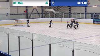 Nepean Ringette Tournament  U12B  CORAA vs NepeanL [upl. by Aniz286]