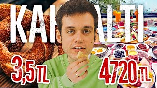 35 TL Kahvaltı vs 4720 TL Kahvaltı SonradanGörme [upl. by Laemsi]