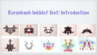 Psychology  Rorschach Inkblot Test  Personality Assessment [upl. by Aicssej]