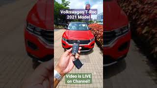 🔥 2021 VW TRoc India New Model 🔥 shorts [upl. by Arot]