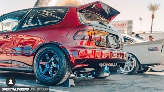 Building a HONDA EG HATCH for 2019 SEMA in 9 Minutes [upl. by Karb]