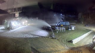 Time lapse of weekend snow at Bousquet [upl. by Barayon867]