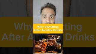 Why Vomiting after Alcohol Drinks shorts alcohol facts education healthtips [upl. by Ahsatak674]