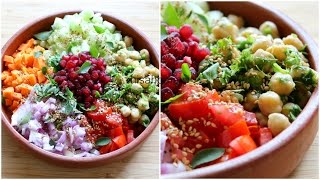 Weight Loss Salad Recipe For Dinner  How To Lose Weight Fast With Salad  Indian Veg MealDiet Plan [upl. by Regni]