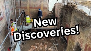 Explore the newest excavation in Pompeii [upl. by Maryellen]