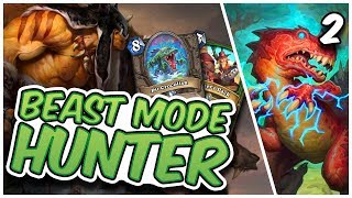 ACTIVATE BEAST MODE Saviors of Uldum Arena  Amaz Hearthstone  Part 2 [upl. by Alyakcim]