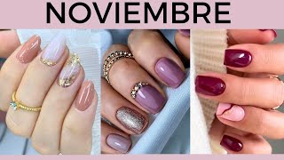 Uñas NOVIEMBRE 2023 tendenciasOtoño Invierno 20232024uñas decoradas [upl. by Analah]