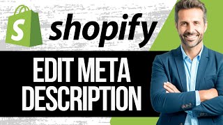 How to Edit Shopify Homepage Meta Description  Change Google Description of Shopify Website [upl. by Aicila]