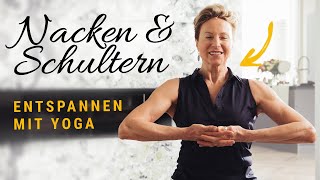 Yoga gegen Nackenschmerzen  Die besten Übungen um Verspannungen zu lösen [upl. by Pepito409]