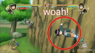 Naruto ultimate ninja storm wall fighting [upl. by Treulich]