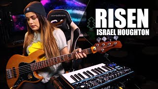 RISEN  ISRAEL HOUGHTON  BASS COVER  Giane Rangel israelhoughtonmusic [upl. by Siravat]