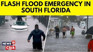 Florida Floods News  Floridas 2024 Hurricane Season Arrives With A Rainy Deluge  US News  G18V [upl. by Atteinotna]