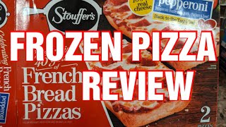 FROZEN PIZZA REVIEW STOUFFERS FRENCH BREAD PIZZAS [upl. by Irtimid343]