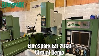 EZE 2030 CNC EDM virtual Demo [upl. by Eille]