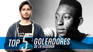 Los 5 máximos goleadores de la historia del fútbol [upl. by Devona]