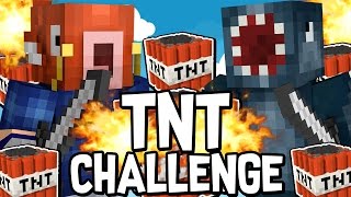 THE TNT CHALLENGE in BEDWARS  Minecraft Mini Game [upl. by Lener57]