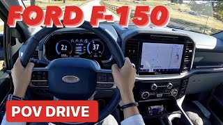 2021 Ford F150 Limited Powerboost Hybrid ➽ POV Drive Review [upl. by Ninazan]