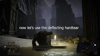 How To Use The Deflecting Hardtear in Elden Ring DLC Physik [upl. by Asirrac347]