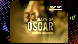 Retro 2008  TCM Commercial  31 Days of Oscar  Cable TV History [upl. by Rafaello]