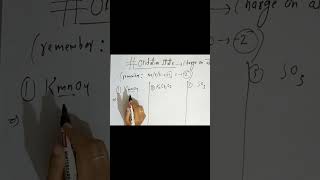 Oxidation state Redox reaction class 11 [upl. by Evaleen]