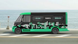 Brightdrop Zevo  la société Rollaway transforme le van en camping car de luxe [upl. by Parry]