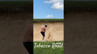 Hole one I already sweat through my shirt Tobacco Road Golf Course  North Carolina humidititties [upl. by Adnovoj]